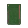 Smythson Multi-zip Case In Mara In Clover