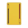 Smythson Multi-zip Case In Panama In Lemon