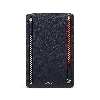 Smythson Multi-zip Case In Panama In Navy