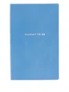 Smythson Mummy To Be Panama Notebook In Blue