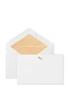 Smythson My First  Shooting Star Correspondence Card Set In White