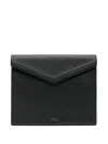 Smythson Panama Envelope Writing Folder In Black