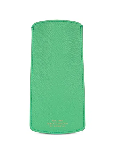 Smythson 파나마 안경 케이스 In 그린