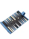 Smythson Backgammon Roll In Panama In Blue
