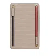 Smythson Panama Leather Multi-zip Travel Wallet In Beige