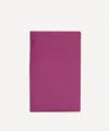 Smythson Panama Leather Notebook In Purple