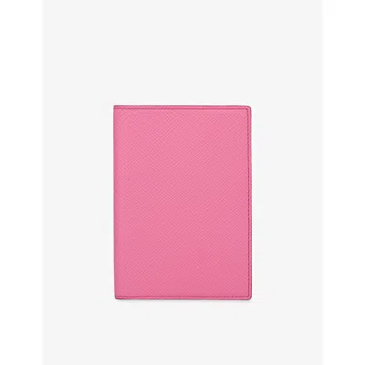 Smythson Panama Leather Passport Cover