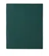 Smythson Panama Leather Portobello Notebook In Green