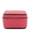 Smythson Panama Leather Trinket Case In Pink