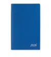 Smythson Panama Leather Weekly Diary 2026 In Blue