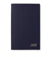 Smythson Panama Leather Weekly Diary 2026 In Blue