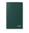 Smythson Panama Leather Weekly Diary 2026 In Green