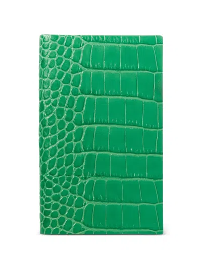 Smythson 파나마 마라 노트 In 그린