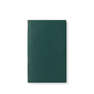 Smythson Panama Notebook In Forest