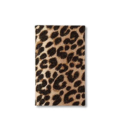 Smythson Panama Notebook In Leopard