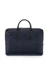 Smythson 파나마 슬림 브리프 케이스 In Blue
