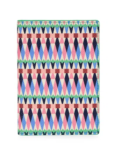 Smythson Passport Cover In Green