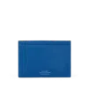 Smythson Passport Sleeve In Panama In Cerulean