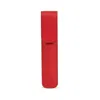 Smythson Pen Sleeve In Panama In Scarlet Red