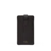 Smythson Phone Sleeve In Panama In Black