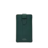 Smythson Phone Sleeve In Panama In Forest