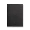 Smythson Plain Paged Soho Notebook In Panama In Black