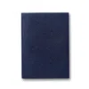 Smythson Plain Paged Soho Notebook In Panama In Navy
