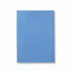Smythson Plain Paged Soho Notebook In Panama In Nile Blue