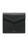 Smythson A5 Envelope Writing Folder In Panama In Schwarz