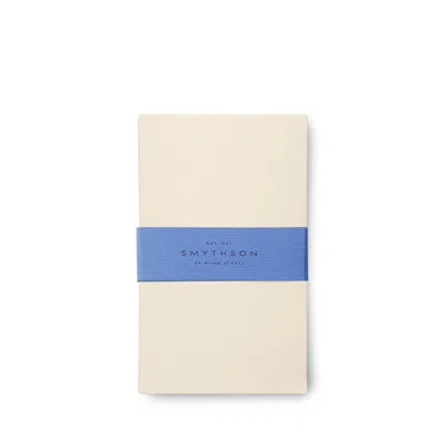 Smythson Pocket Memo Refill In Cream
