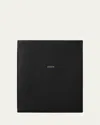 Smythson Portobello 2026 Weekly Vertical Agenda In Panama Leather In Black