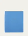 Smythson Portobello 2026 Weekly Vertical Agenda In Panama Leather In Blue