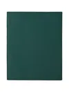 Smythson Portobello Leather Notebook (26cm X 21cm) In Green