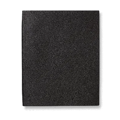 Smythson Portobello Notebook In Panama In Black
