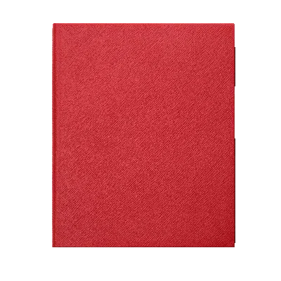 Smythson Portobello Notebook In Panama In Scarlet Red