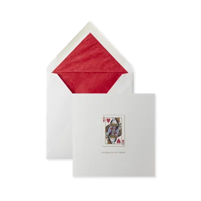 Smythson Queen Of My Heart Card