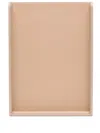 Smythson Rectangle-shape Leather Tray In Neutrals