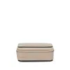 Smythson Rectangular Trinket Case In Mara In Sandstone