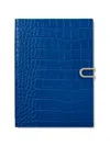 Smythson Slide Weekly Diary In Blue