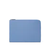 Smythson Small Laptop Case In Panama In Nile Blue