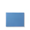 Smythson Small Photo Album In Panama In Nile Blue