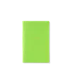 Smythson Smile Wafer Notebook In Panama In Apple Green