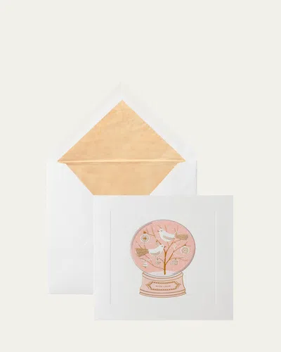 Smythson Snowglobe Cards, Set Of 10 In Multi