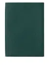 Smythson Soho Leather Notebook In Green
