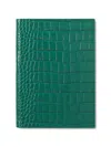Smythson Soho Mara Notebook In Green