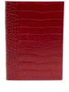 Smythson Soho Notebook (20cm X 14.5cm) In Red