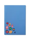 Smythson Soho Notebook In Blue