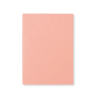 Smythson Soho Notebook In Ludlow In Pink