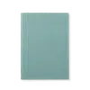 Smythson Soho Notebook In Ludlow In Mineral Green