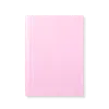 Smythson Soho Notebook In Panama In Pearl Pink